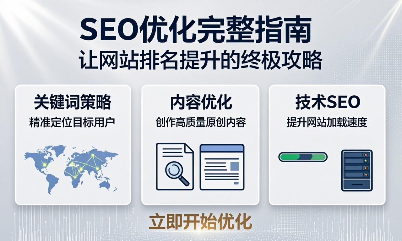 SEO优化完整指南：让网站排名提升的终极攻略|ikunsem