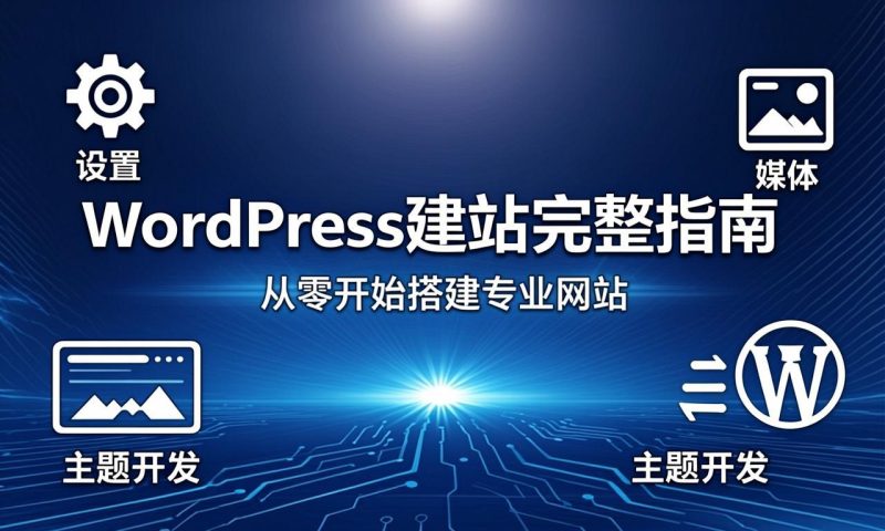 WordPress建站完整指南：从零开始搭建专业网站|ikunsem
