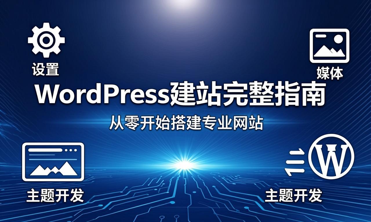 WordPress建站完整指南：从零开始搭建专业网站|ikunsem