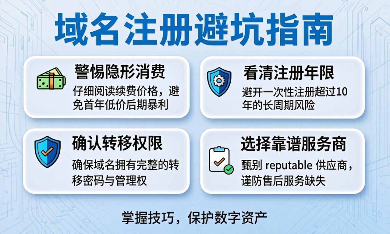 域名注册避坑指南|ikunsem