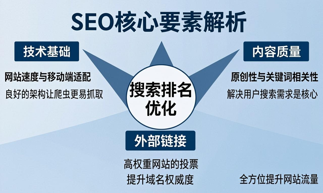 SEO核心要素解析|ikunsem