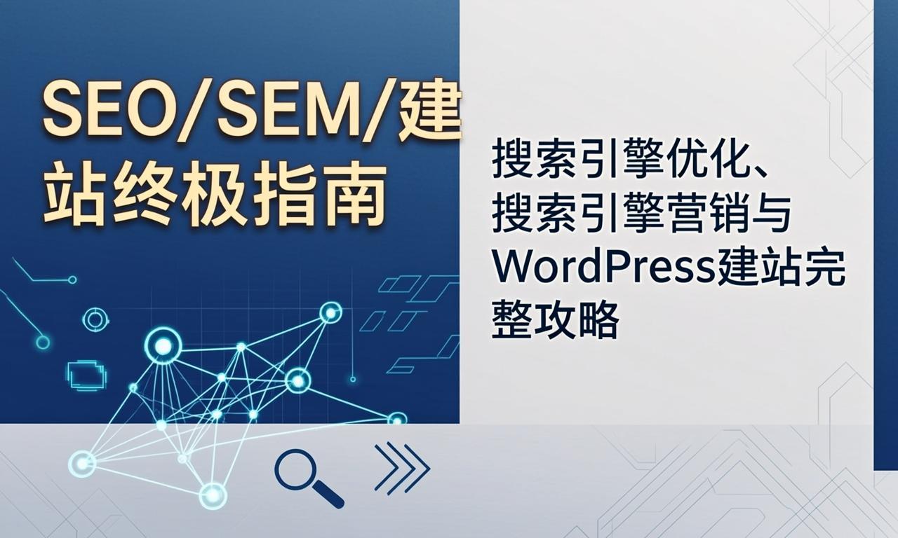 SEO/SEM/建站终极指南：搜索引擎优化、搜索引擎营销与WordPress建站完整攻略|ikunsem