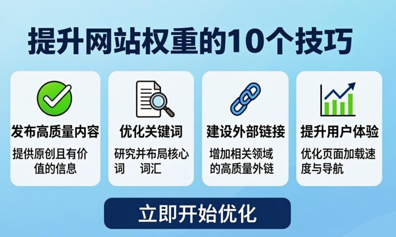 提升网站权重的10个技巧|ikunsem