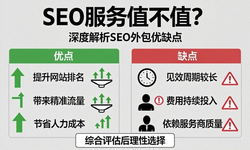 SEO服务值不值？深度解析SEO外包优缺点|ikunsem
