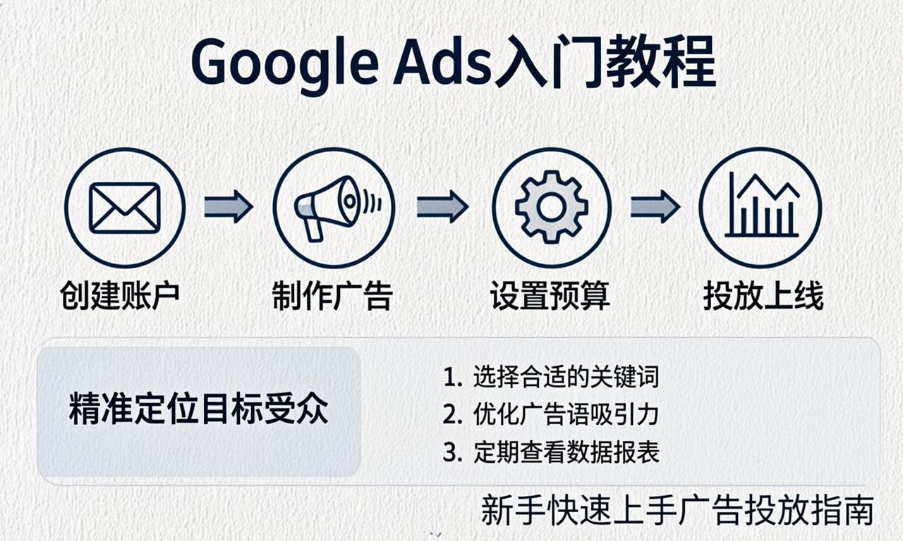 Google Ads入门教程：新手快速上手广告投放指南|ikunsem