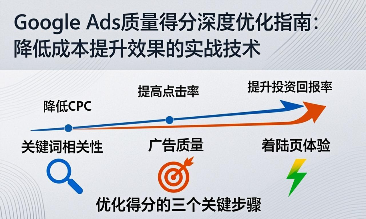 Google Ads质量得分深度优化指南：降低成本提升效果的实战技术|ikunsem