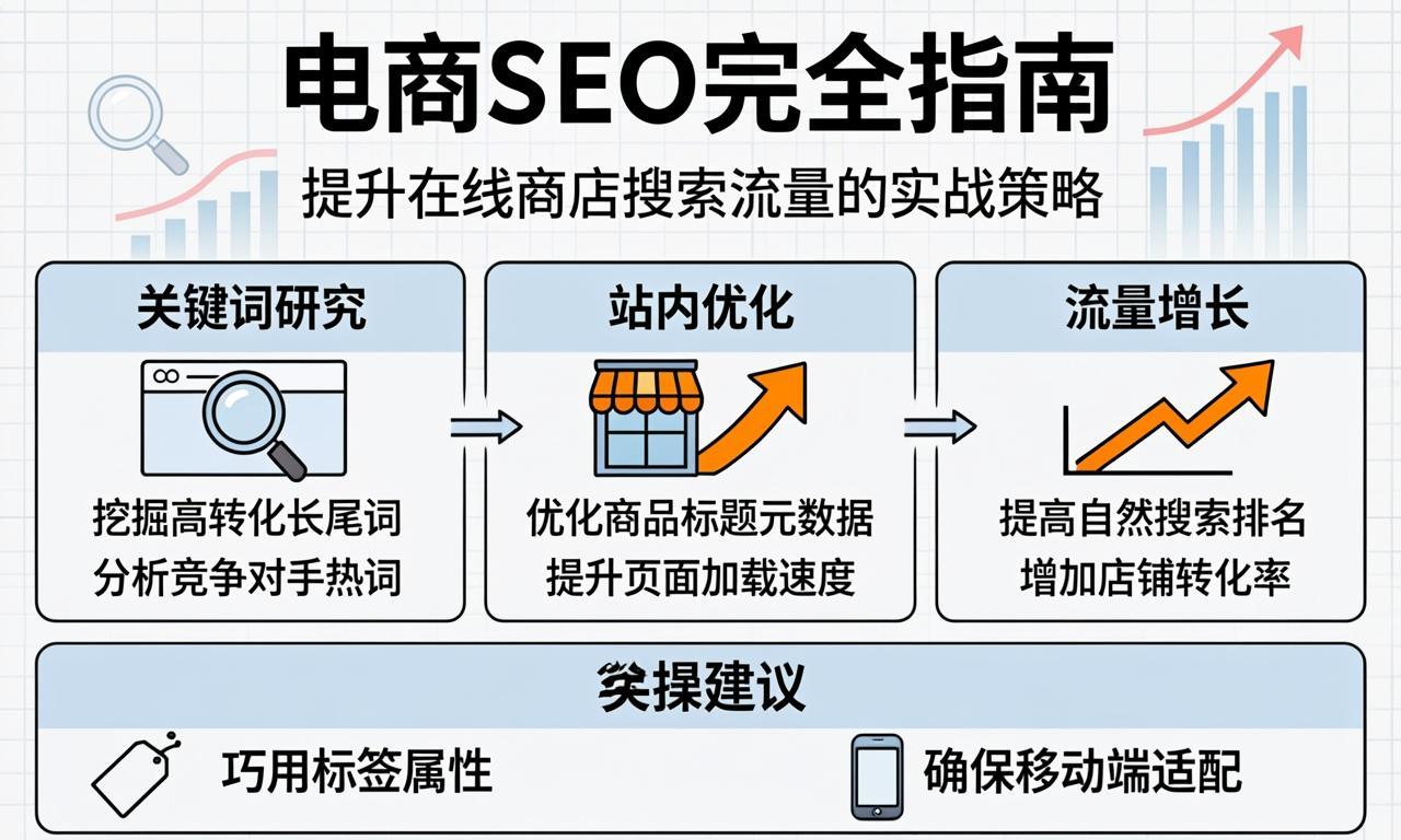 电商SEO完全指南：提升在线商店搜索流量的实战策略|ikunsem