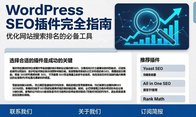 WordPress SEO插件完全指南：优化网站搜索排名的必备工具|ikunsem