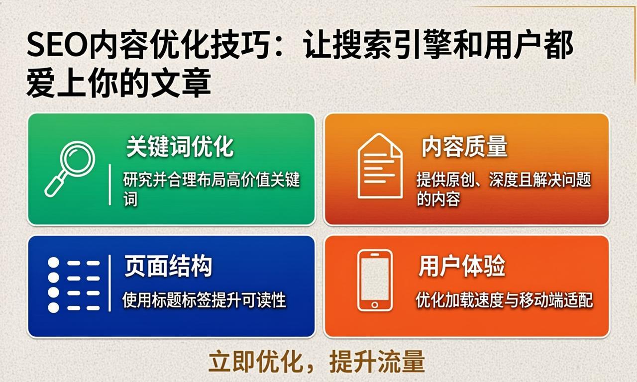 SEO内容优化技巧：让搜索引擎和用户都爱上你的文章|ikunsem