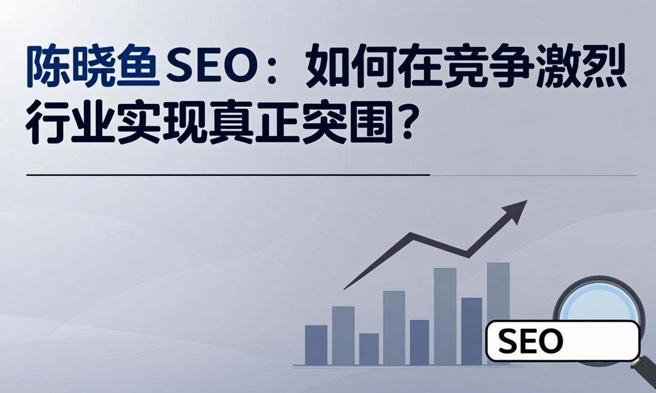 陈晓鱼 SEO：如何在竞争激烈行业实现真正突围？|ikunsem